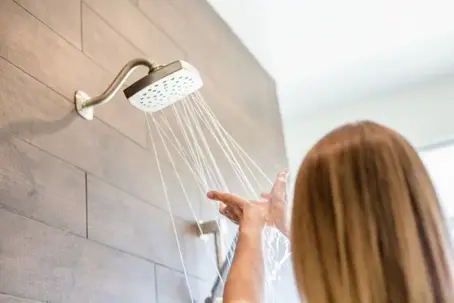 cold water shower