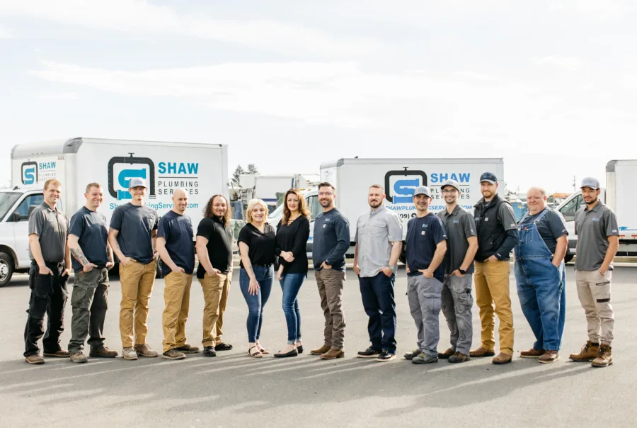 Spokane Plumbers and Team at shaw Plumbing Services