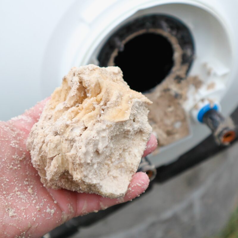 sediment in water heater