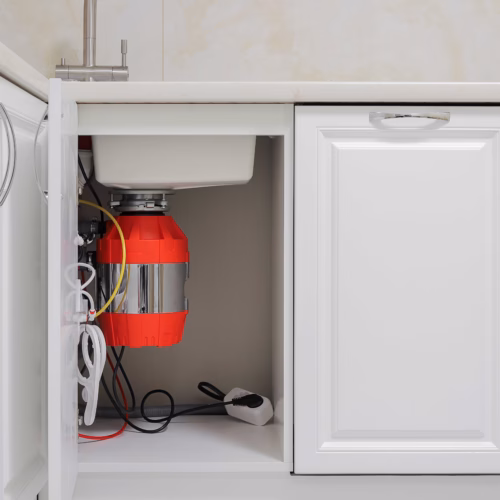 garbage disposal under kitchen sink in Spokane